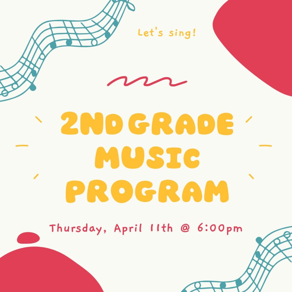 2nd Grade Music Program – Colleen Bevis Elementary PTA