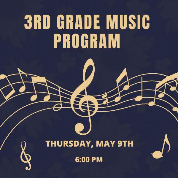 3rd grade music program – Colleen Bevis Elementary PTA